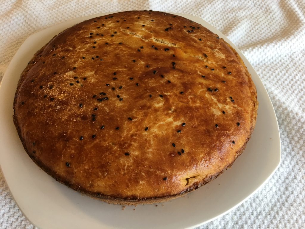 Algerian Homemade Bread With Nigella Seeds - Khobz Addar B’ Sanoudj